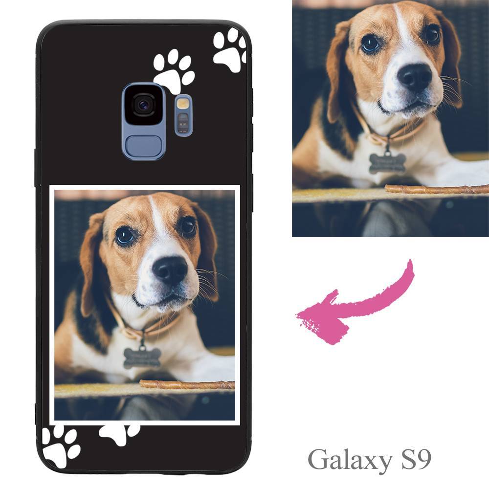 Galaxy S9 Custom Dog Photo Protective Phone Case - Giftlab