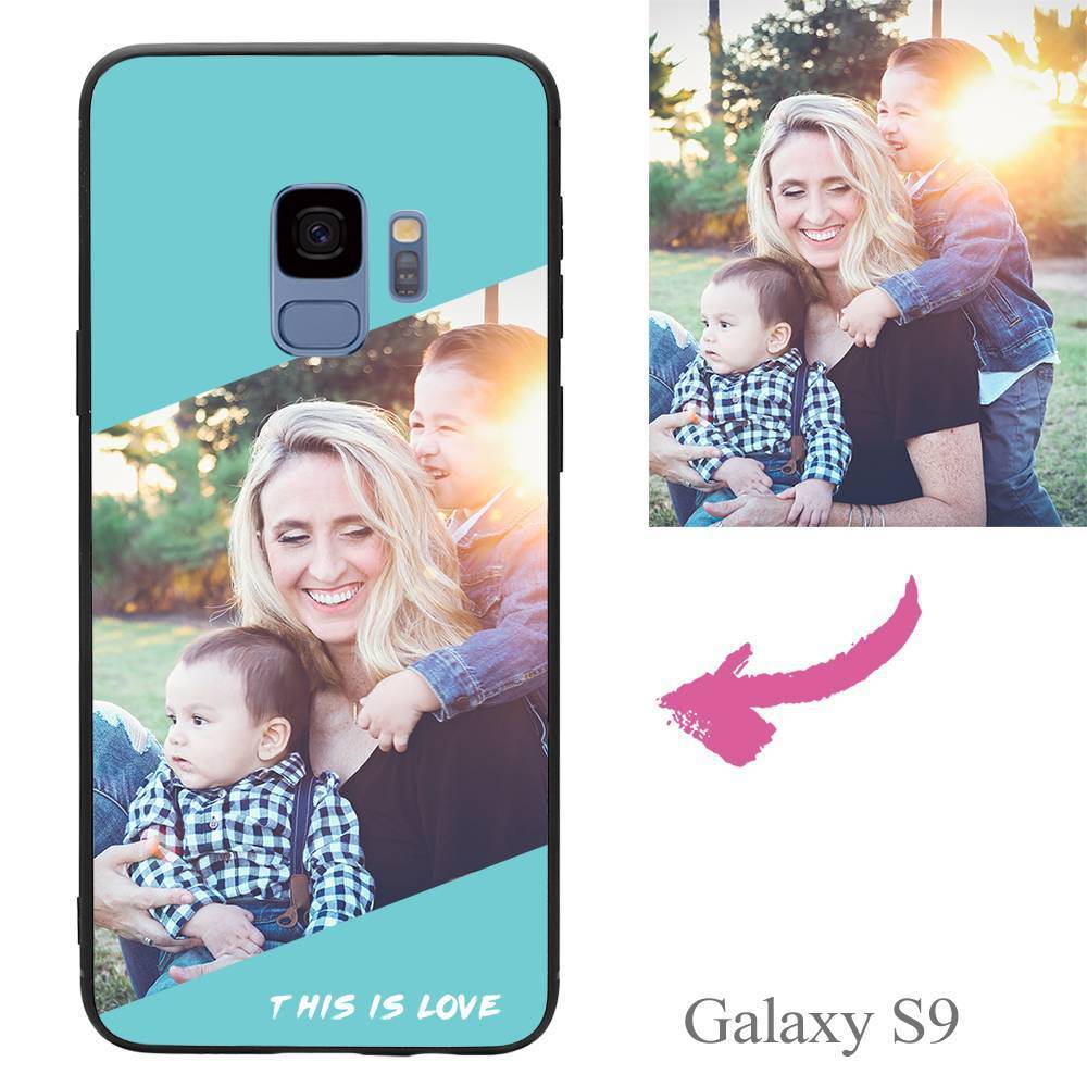 Galaxy S9 Custom This Is Love Photo Protective Phone Case - Giftlab