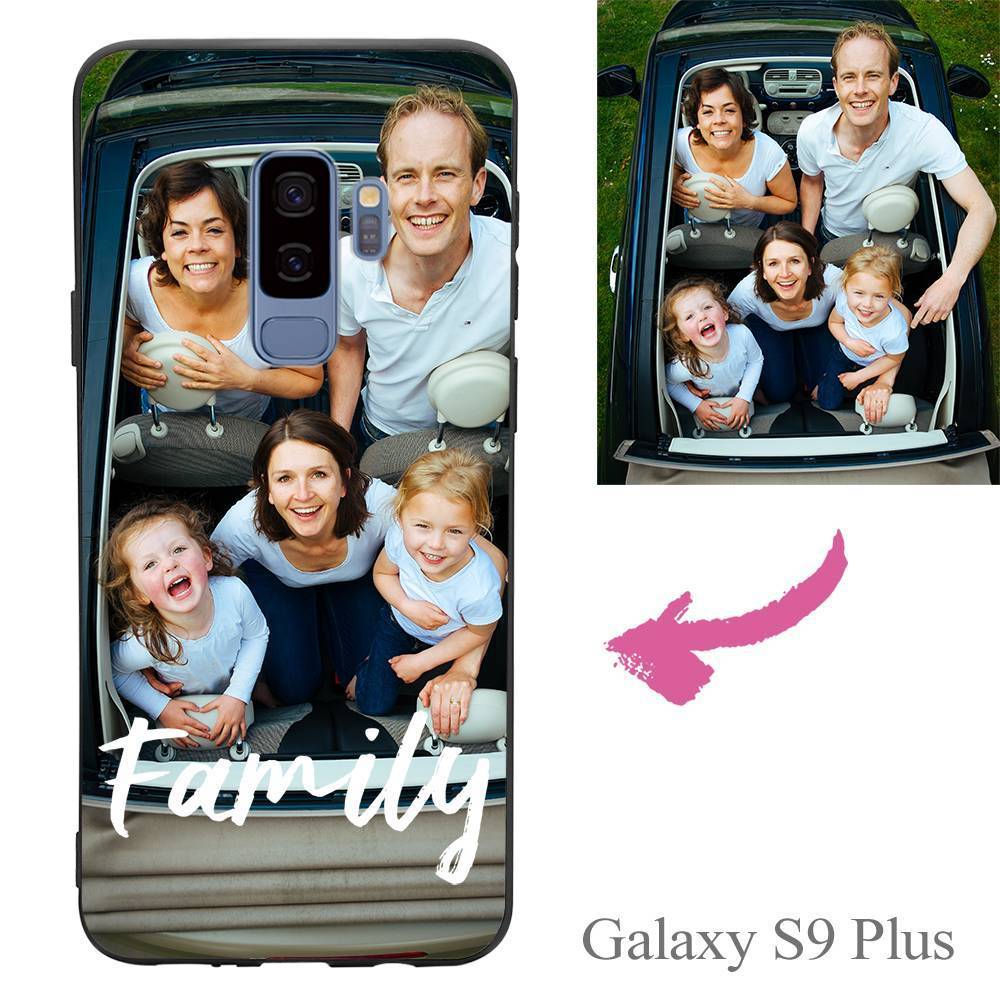 Galaxy S9 Plus Custom We Are Family Photo Protective Phone Case - Giftlab