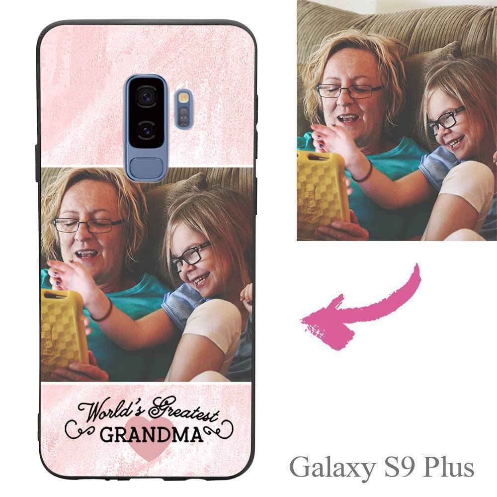 Galaxy S9 Plus Custom Grandma Photo Protective Phone Case - Giftlab