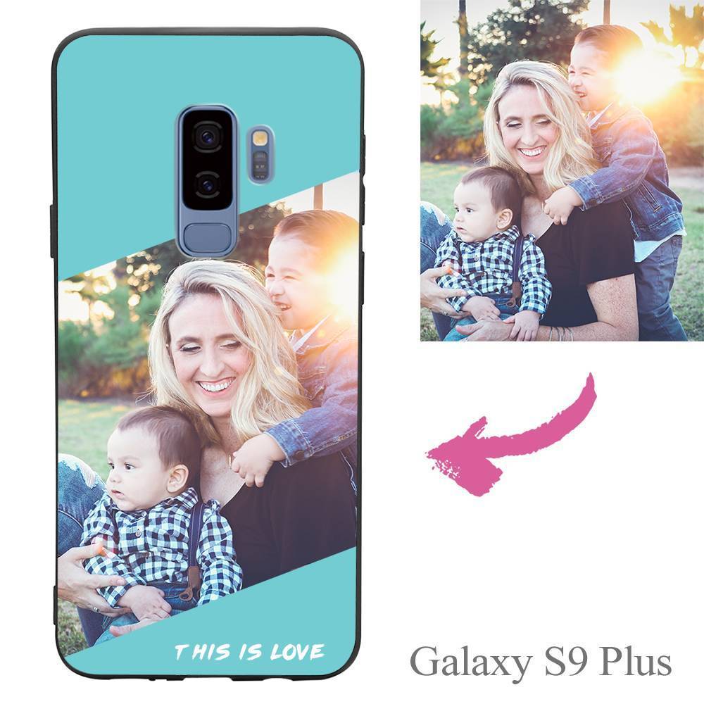 Galaxy S9 Plus Custom This Is Love Photo Protective Phone Case - Giftlab