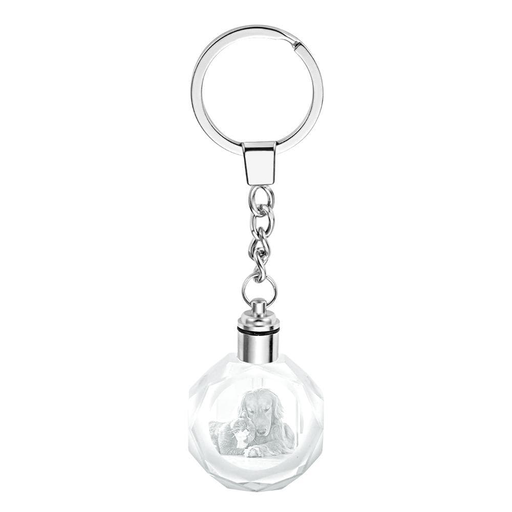 Pet Memorial Gifts Crystal Keychain - Giftlab