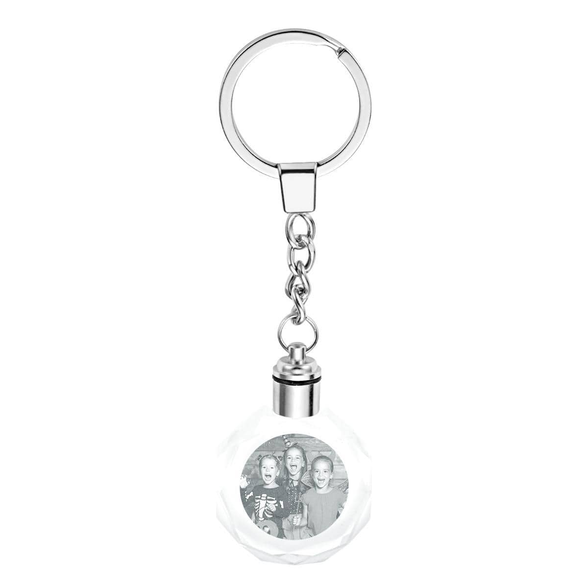 Crystal Keychain Personalized Photo Keychain Halloween Gift - Giftlab