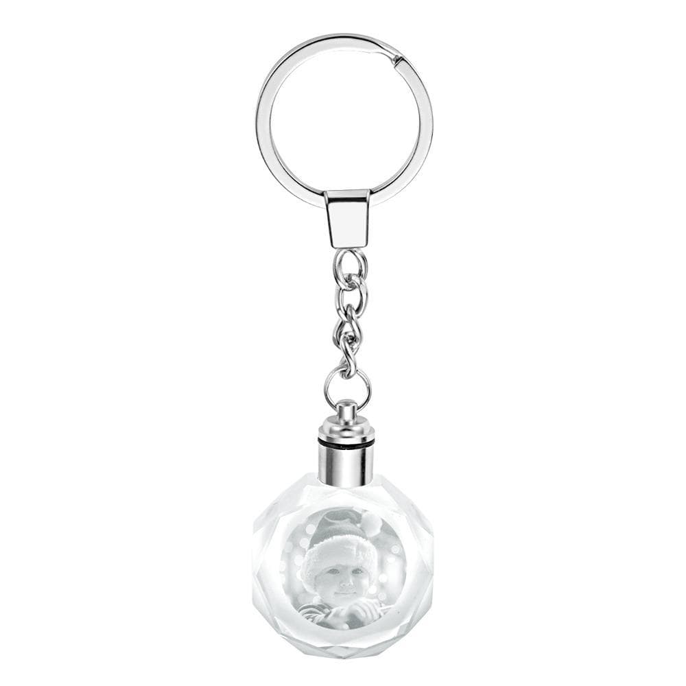 Christmas Gifts Photo Keychain - Cute Baby - Giftlab