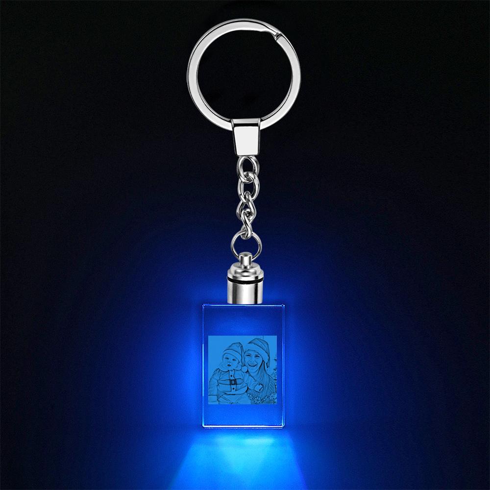 Custom Keychain Photo Keychain Christmas Gifts for Mom - Giftlab