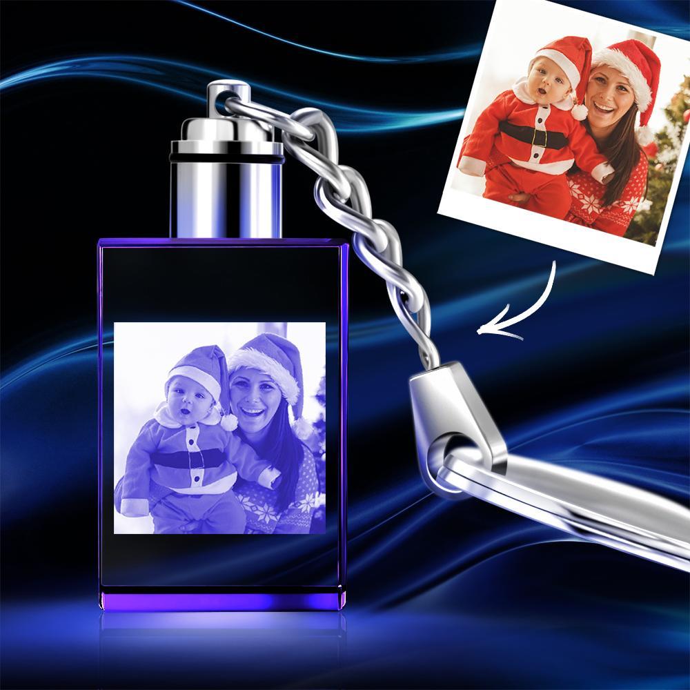 Custom Keychain Photo Keychain Christmas Gifts for Mom - Giftlab