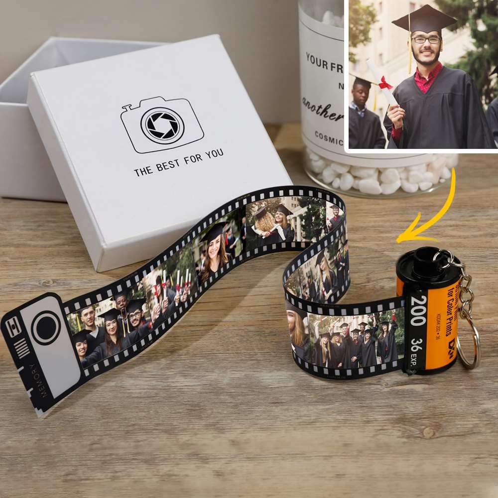 Graduation Keychain Camera Roll Keychain Personalized Keychain Graduation Gift - Giftlab