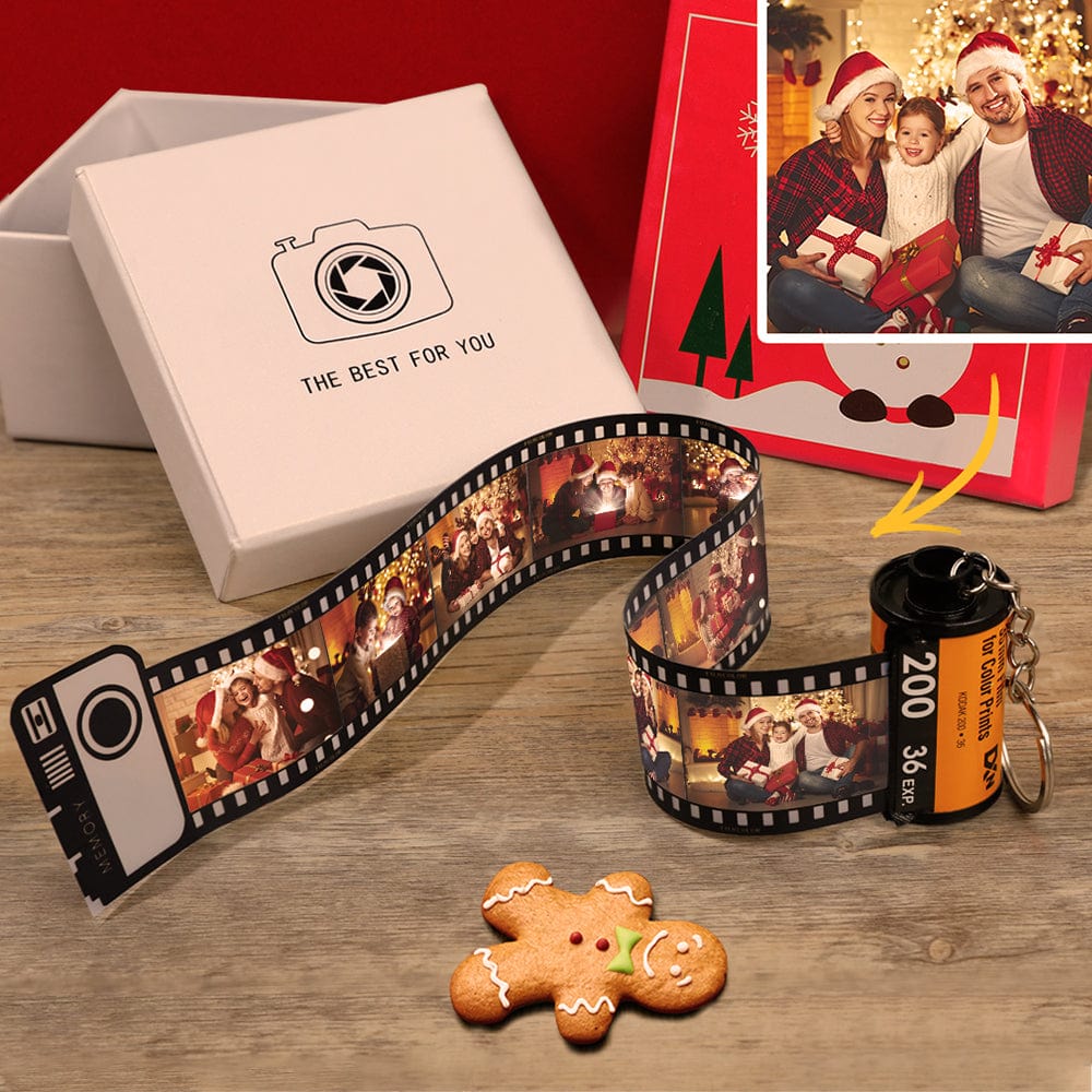 Custom Camera Film Roll Keychain Customized Gifts For Family - Giftlab