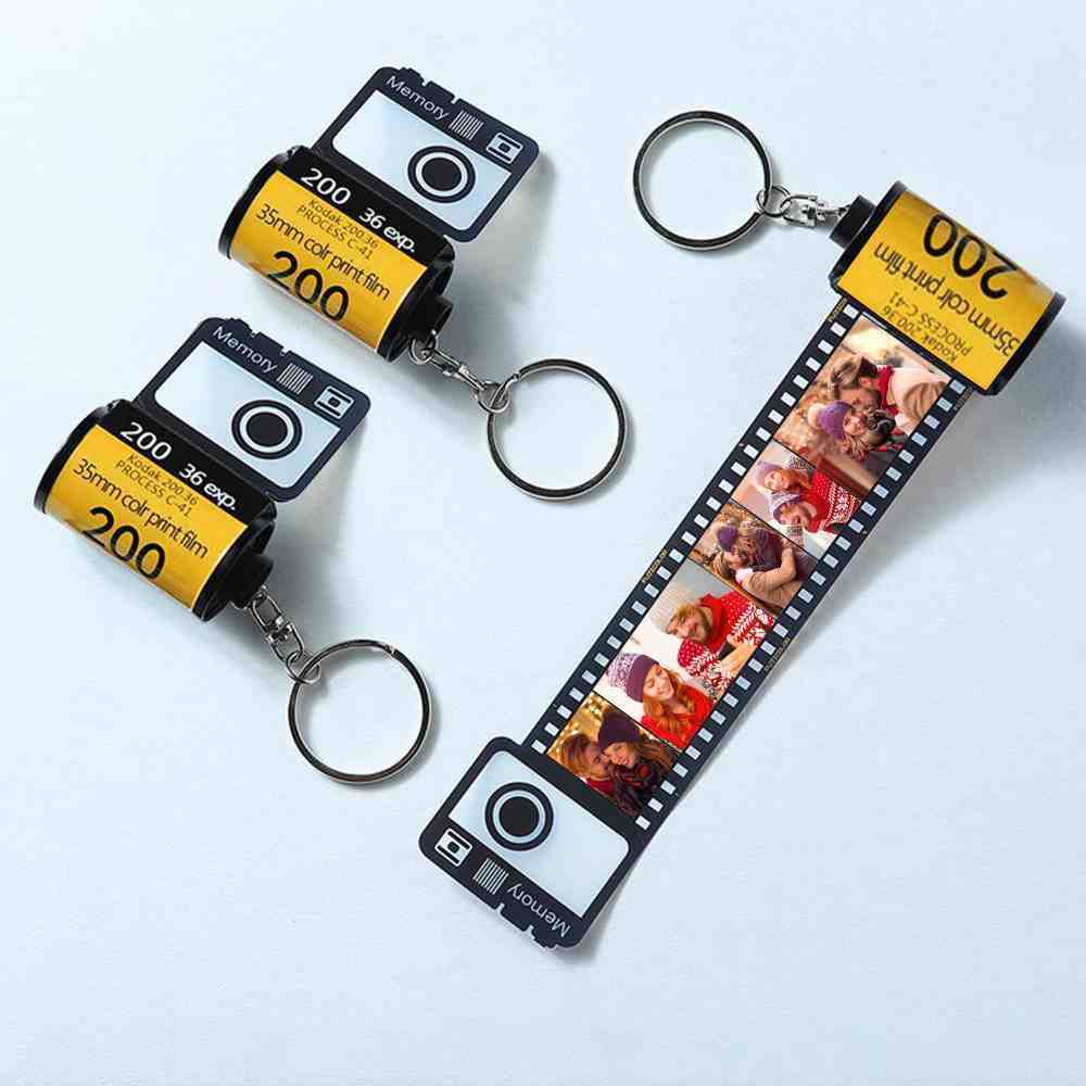 Camera Roll Keychain Photo Roll Keychain Song Code Keychain Gifts - Giftlab