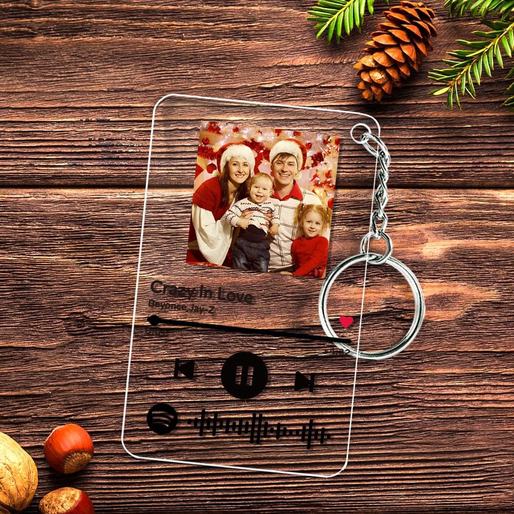 Spotify Art Glass Album Cover Custom Music Plaque Christmas Gift For Couple - Giftlab