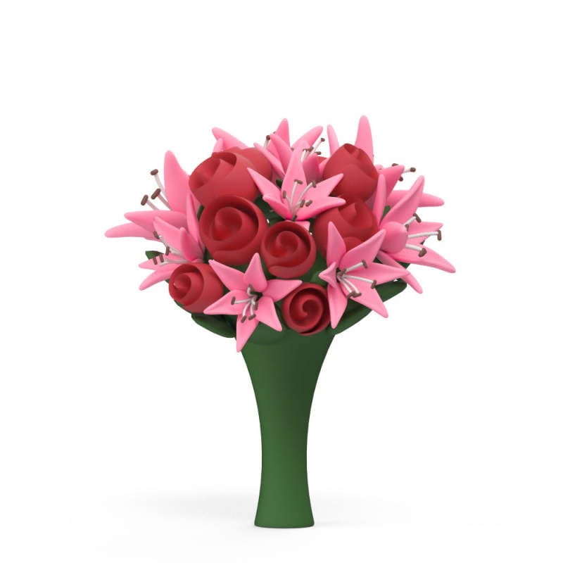 SVP-47 Pink Bouquet - Giftlab