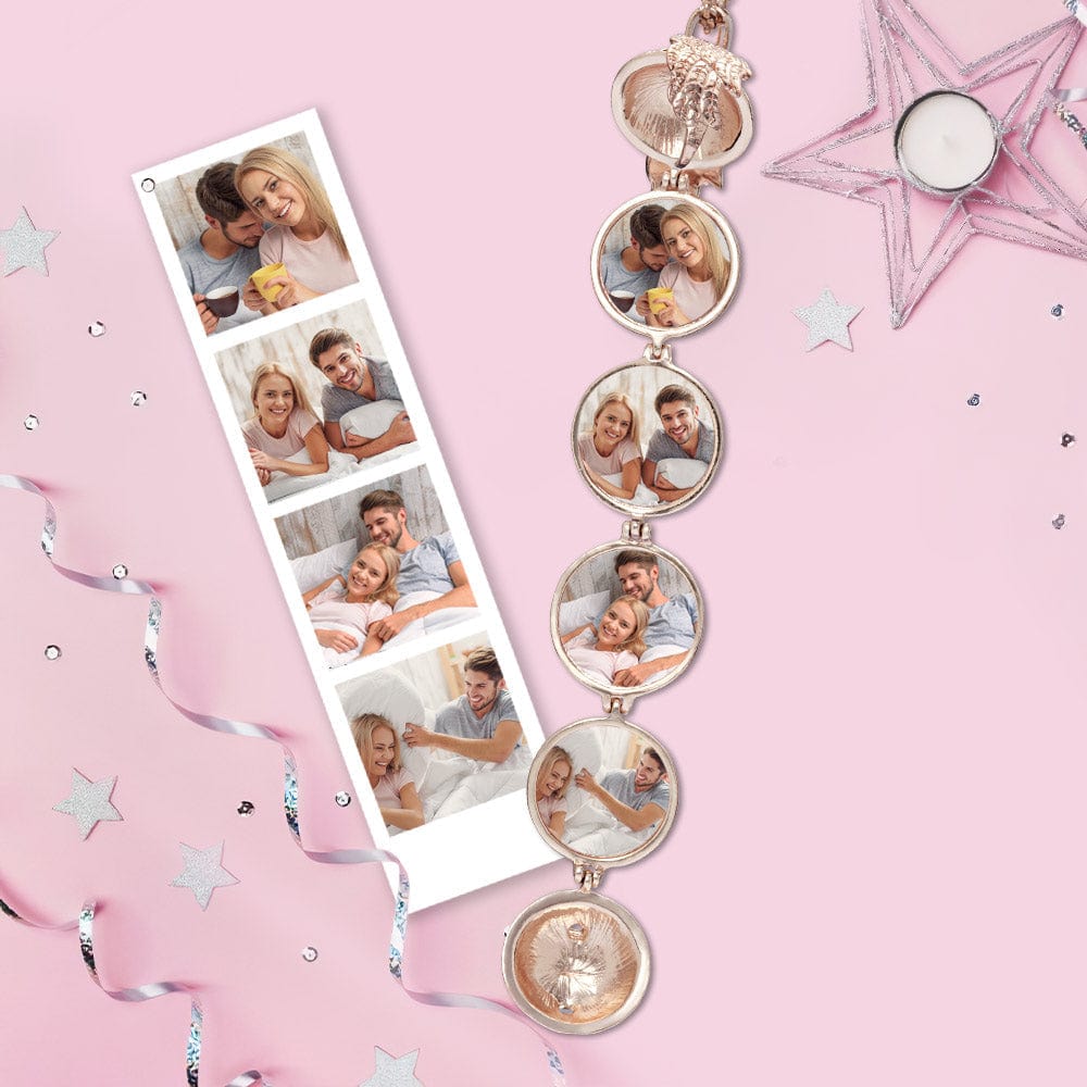 Custom Photo Locket Necklace Personalized Locket Necklace Mother's Day Gifts - Giftlab