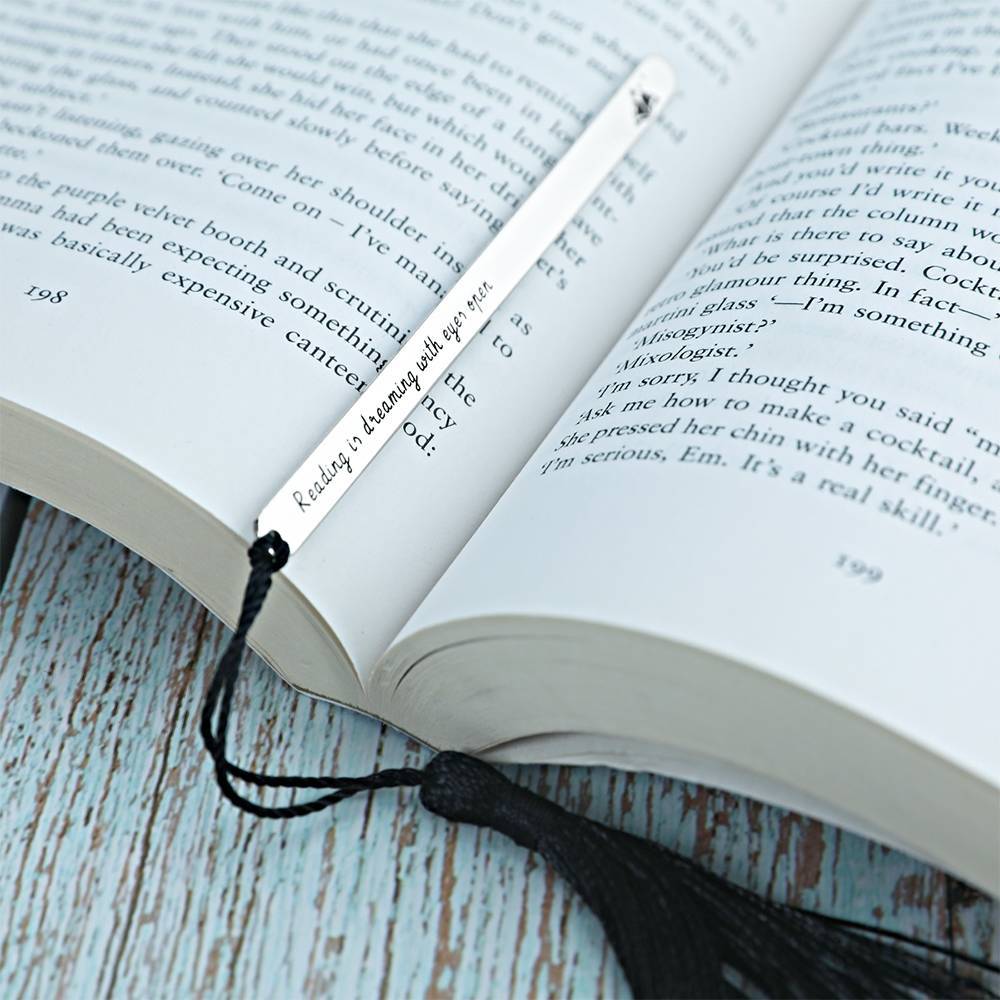 Engraved Bookmark with Tassel Back to School Gifts for Students - Giftlab