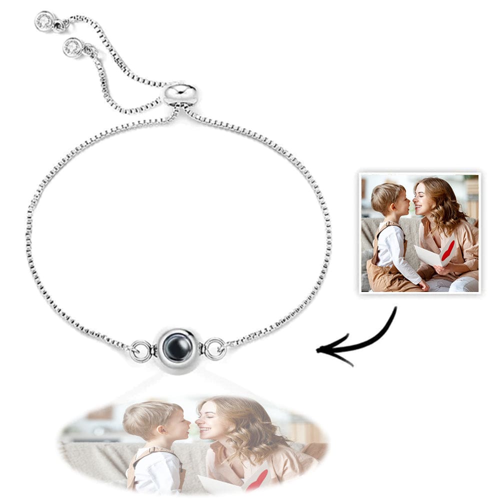 Personalized Beautiful Photo Projection Bracelet Sweet Cool Mother's Day Gift - Giftlab