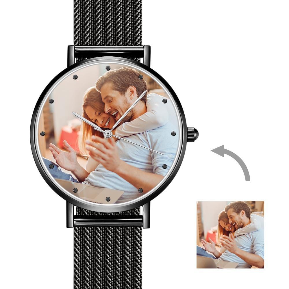 Personalized Photo Watch Anniversary Gifts for Lovers - Giftlab