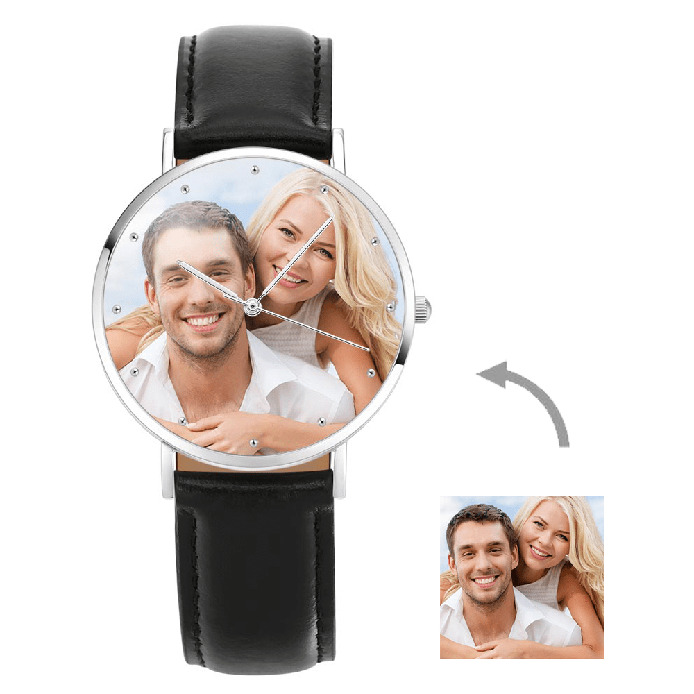 Photo Watch Gifts for Dad Water Resistant Watch - Giftlab