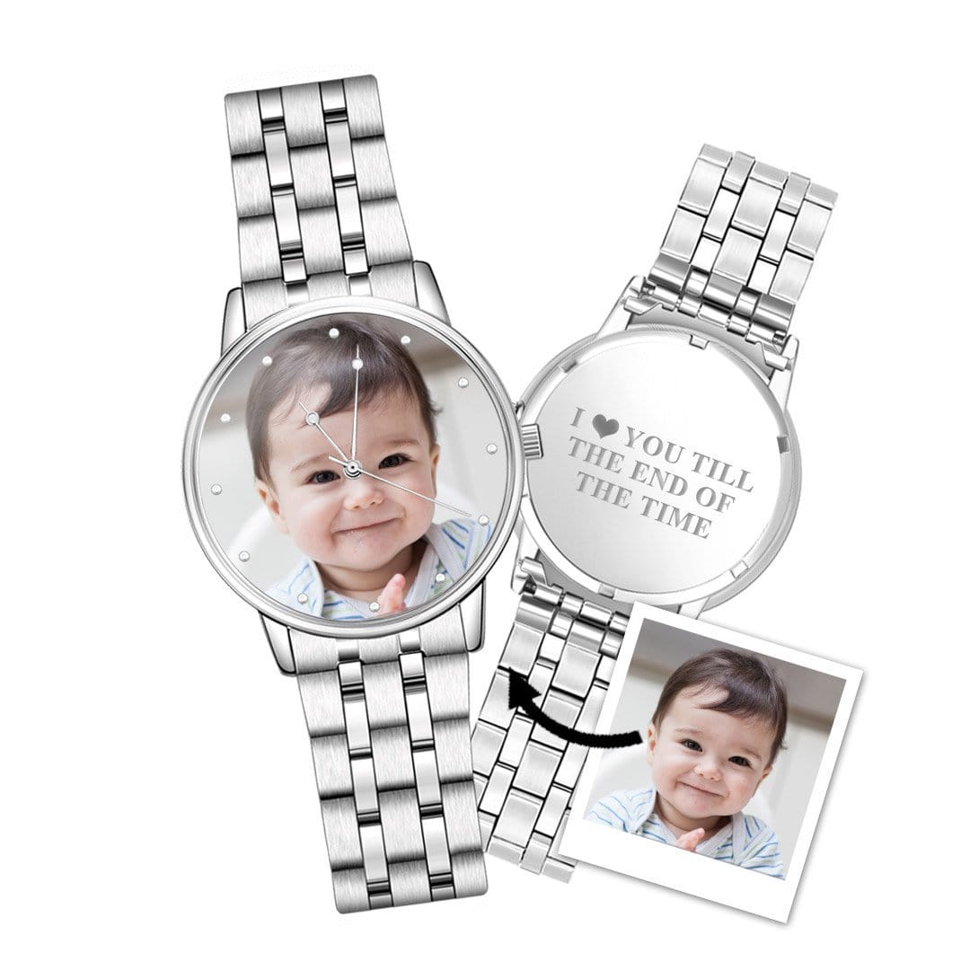 Photo Watch Christmas Gift For New Mom - Giftlab