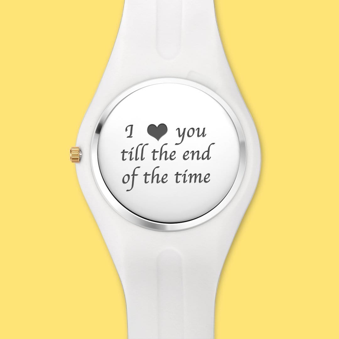 Father's Day Watch Father's Day Gift Custom Watch Gift For Dad - Waterproof Silicone - Giftlab