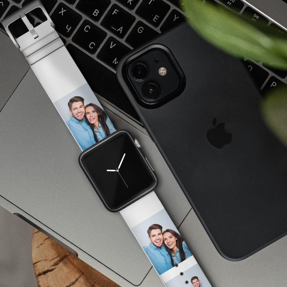 Custom Apple Watch Bands Silicone Design Apple Watch Band Gifts For Him - Giftlab