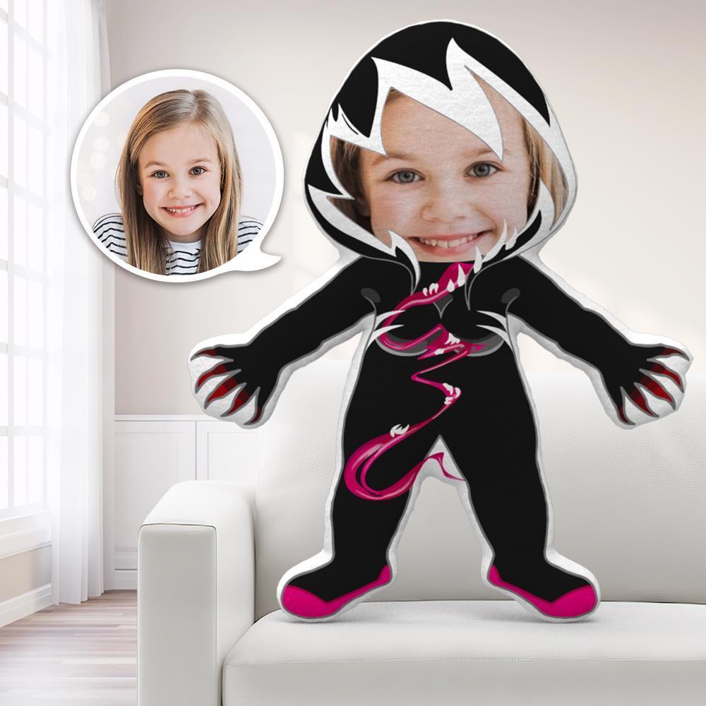 Personalized Face Pillow Toy Gwenom Throw Pillow MiniMe Pillow Christmas Gifts For Child - Giftlab