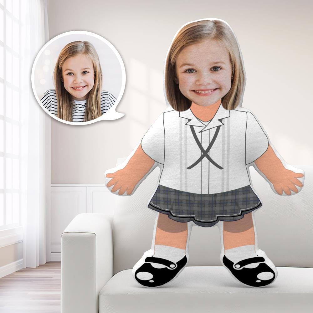 Face Pillows Shape MiniMe Pillow Personalized Gifts Christmas Gifts For Kid - Giftlab