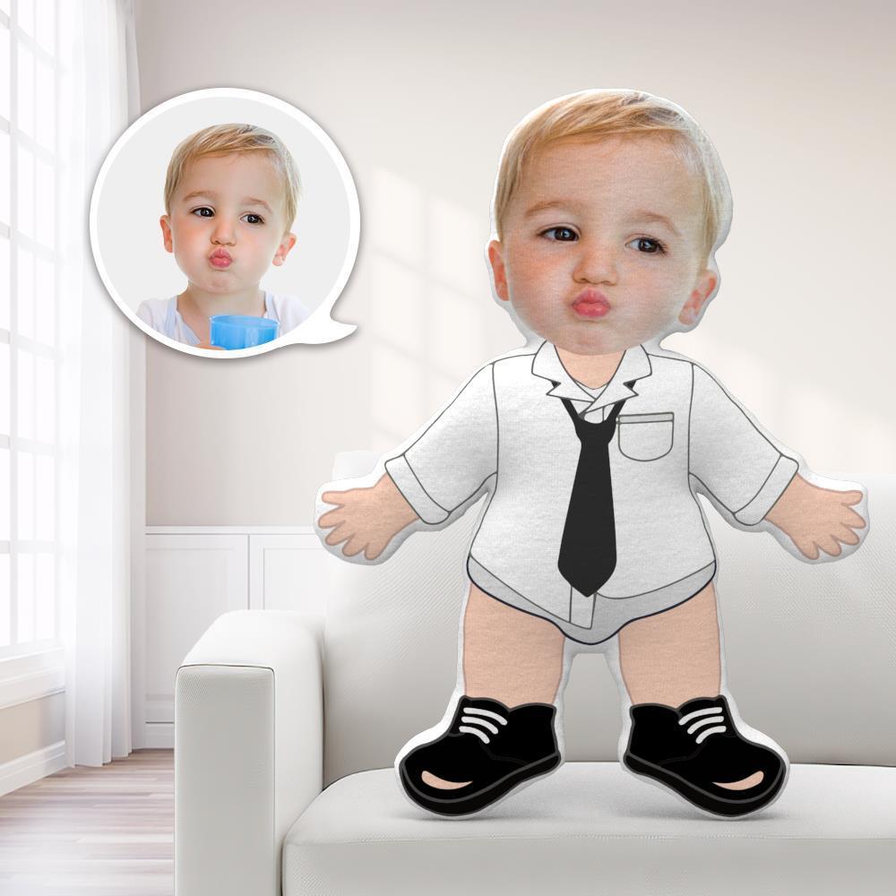 Personalized Face Pillow Toy Toy Boss Baby Throw Pillow MiniMe Pillow Christmas Gifts For Child - Giftlab