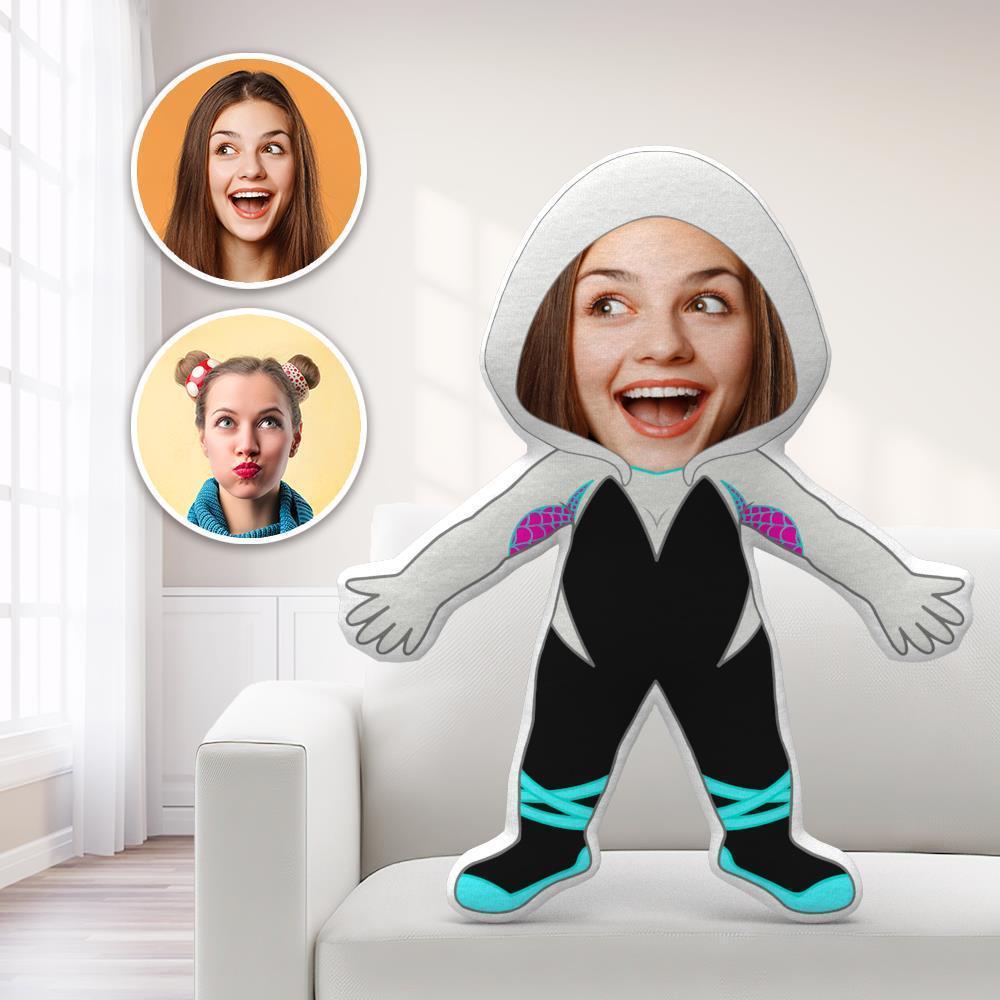 Face Pillows Personalized Pillows Pillow Toy Spider Gwen Throw Pillow Boby Pillow Gag Gifts - Giftlab