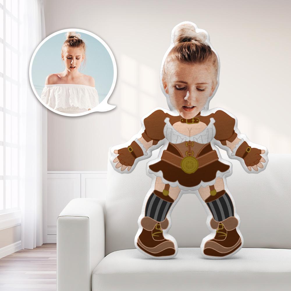 Face Pillows Personalized Pillows Pillow Toy Malefic Gunner Throw Pillow MiniMe Pillow Christmas Gifts For Children - Giftlab