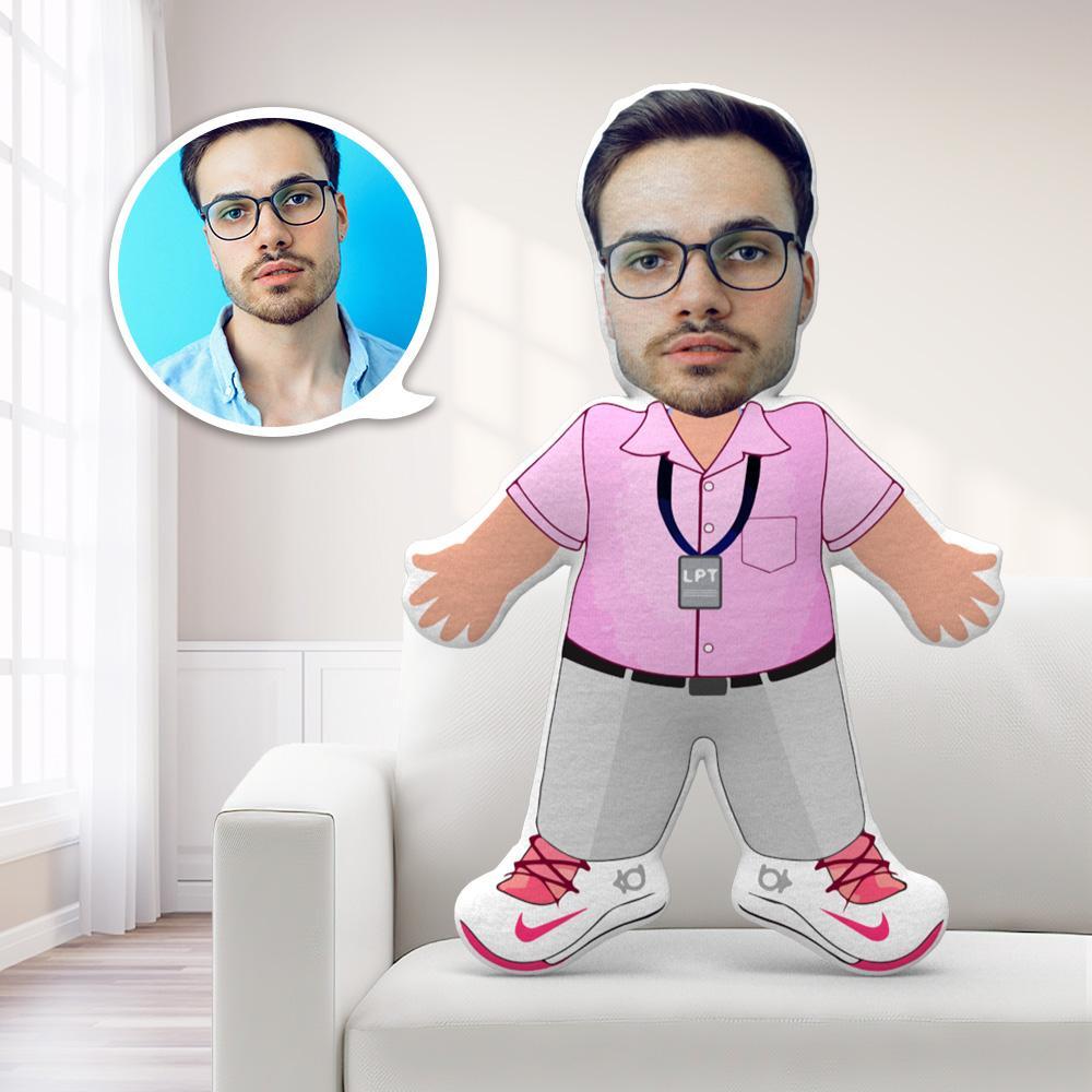 Face Pillows Personalized Pillows Pillow Toy Licensed Professional Teacher Throw Pillow MiniMe Pillow - Giftlab