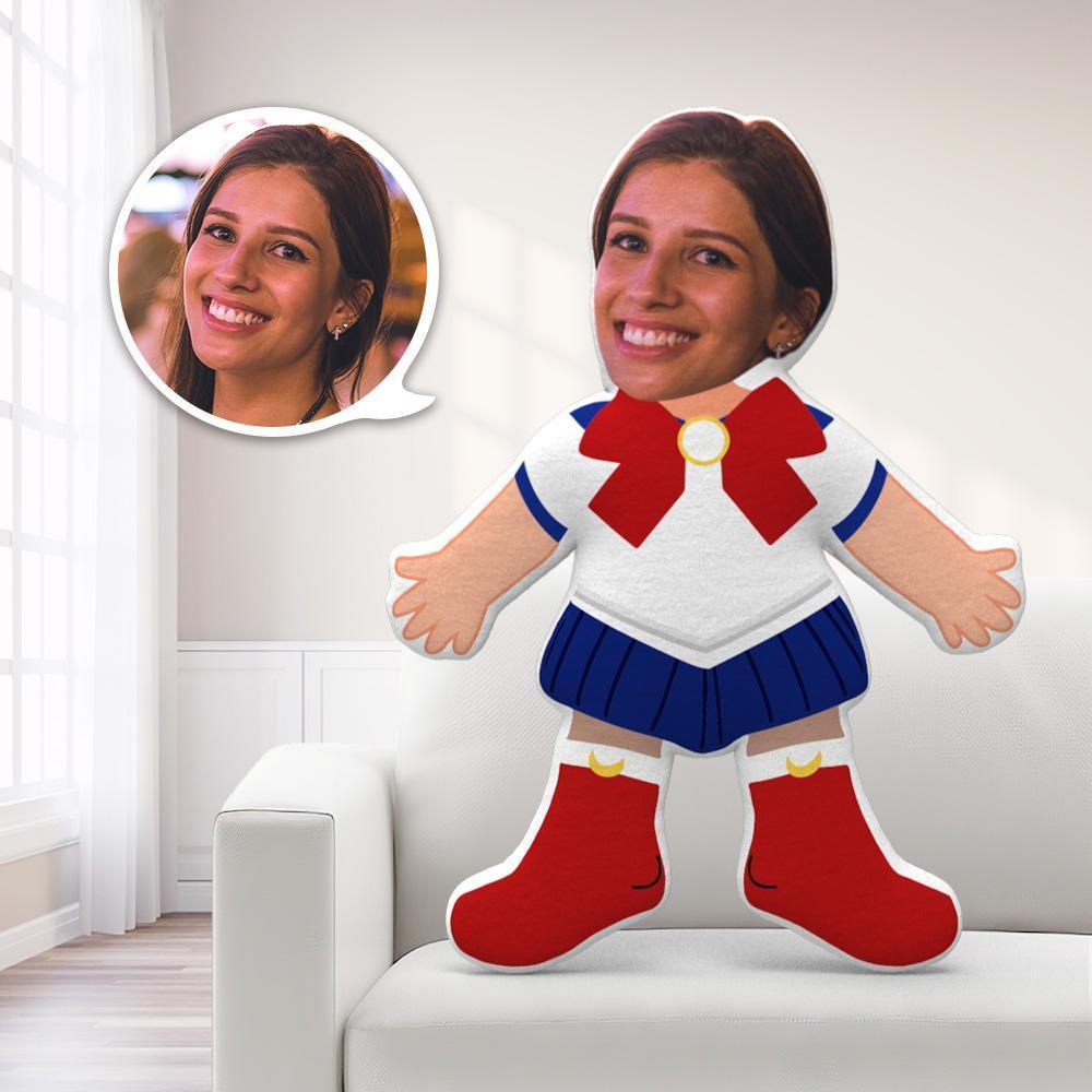 Face Pillows Personalized Pillows Pillow Toy Sailor Moon Throw Pillow Boby Pillow Gag Gifts Funny Teacher Gifts - Giftlab