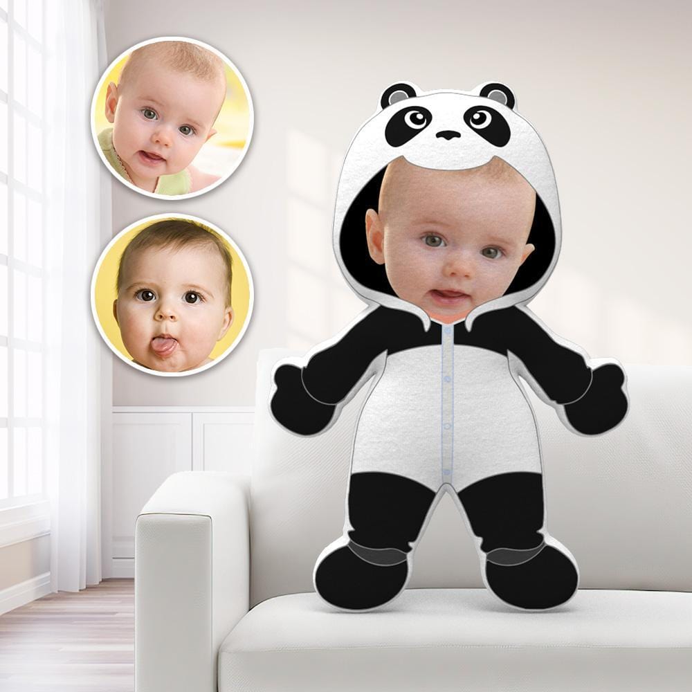 Face Pillows Personalized Pillows Pillow Toy Panda Throw Pillow MiniMe Pillow Christmas Gifts For Baby - Giftlab