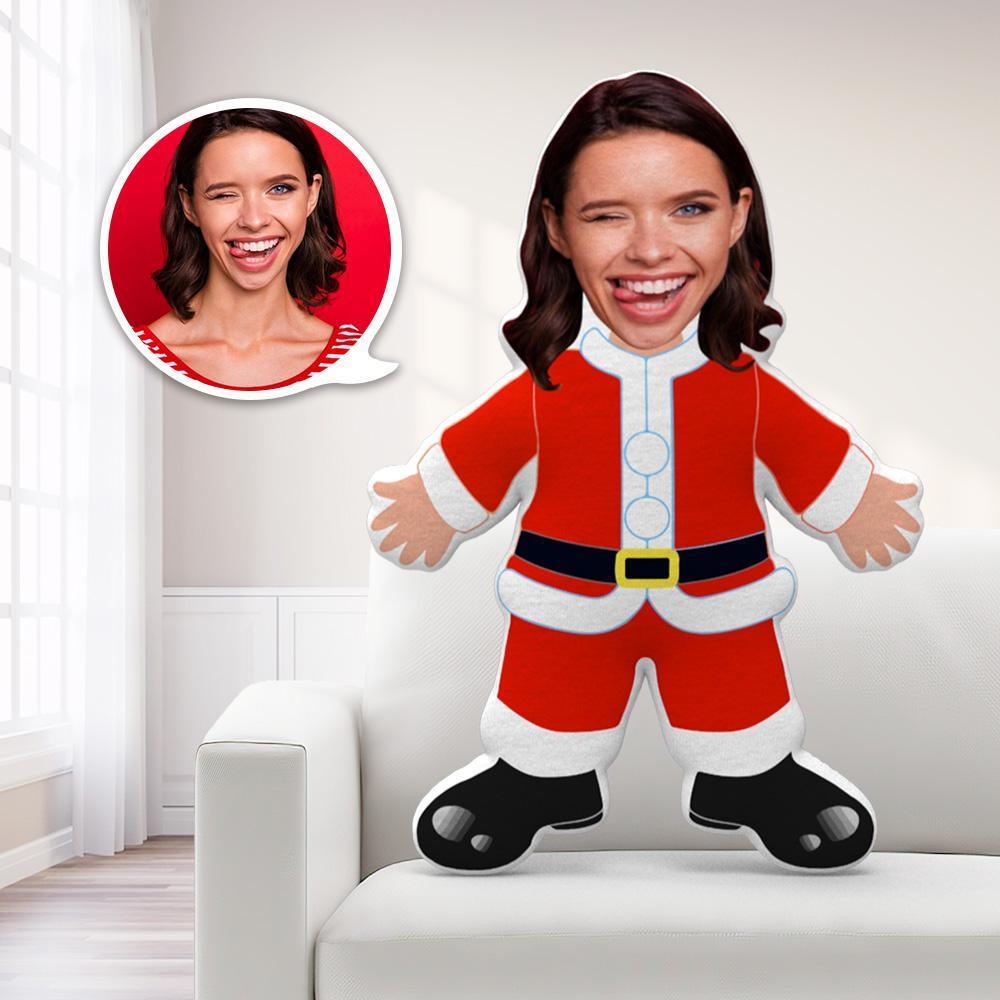 Face Pillows Personalized Pillows Pillow Toy Santa Claus Throw Pillow MiniMe Pillow Christmas Gifts - Giftlab
