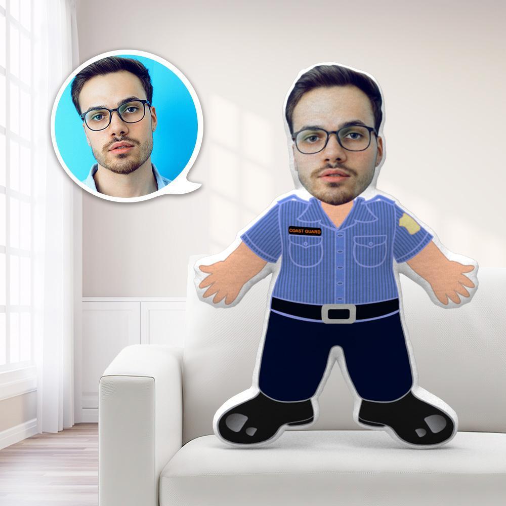 Face Pillows Personalized Pillows Pillow Toy Police Throw Pillow Boby Pillow Gag Gifts Funny Teacher Gifts - Giftlab