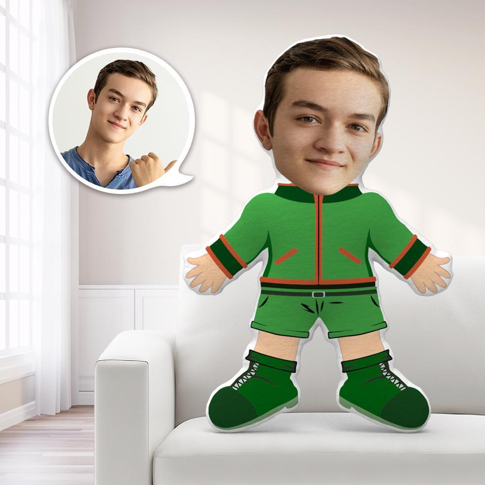 Personalized Face Pillow Toy Gon Throw Pillow MiniMe Pillow Christmas Gifts For Child - Giftlab