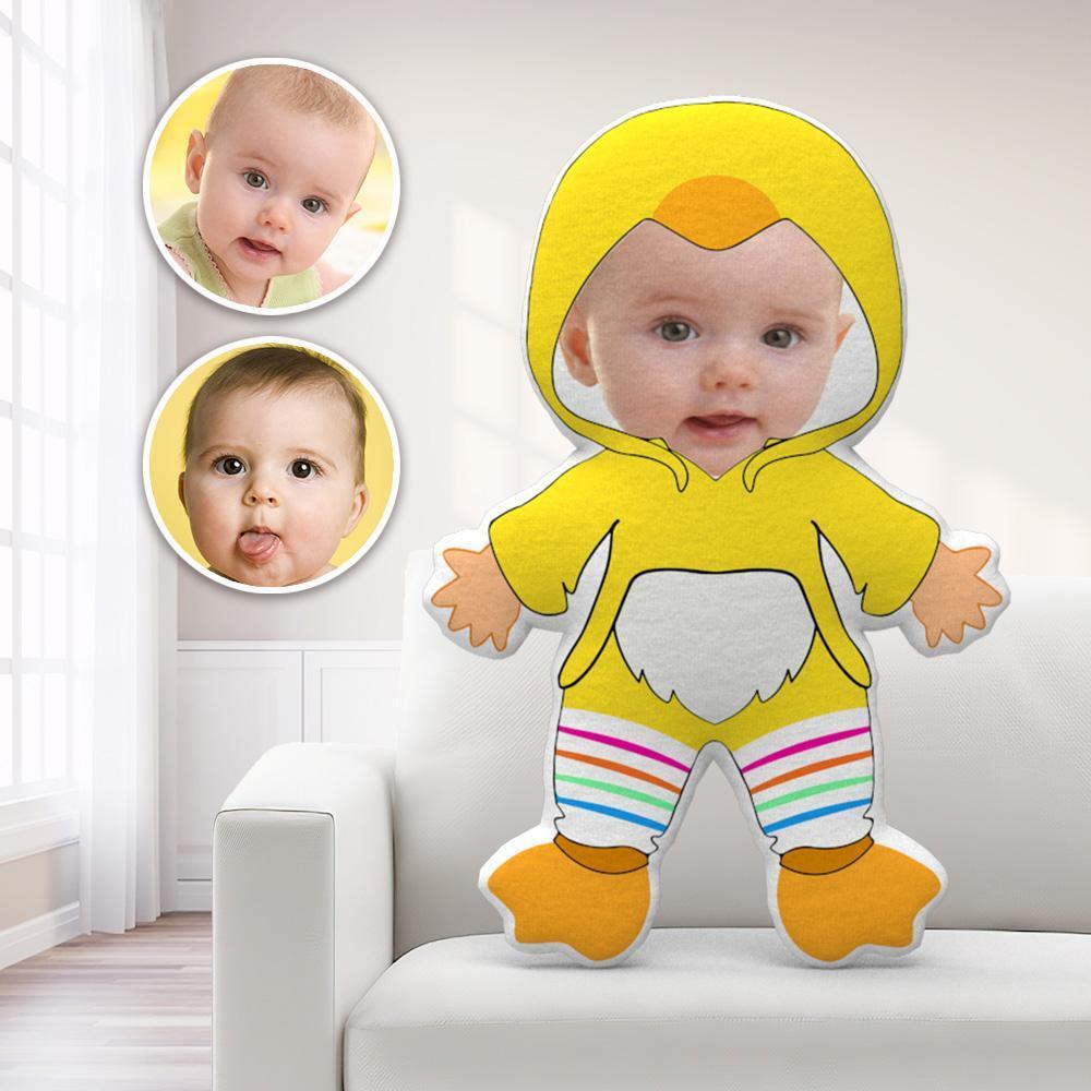 Personalized Face Pillow Toy Duck Throw Pillow MiniMe Pillow Christmas Gifts For Baby - Giftlab