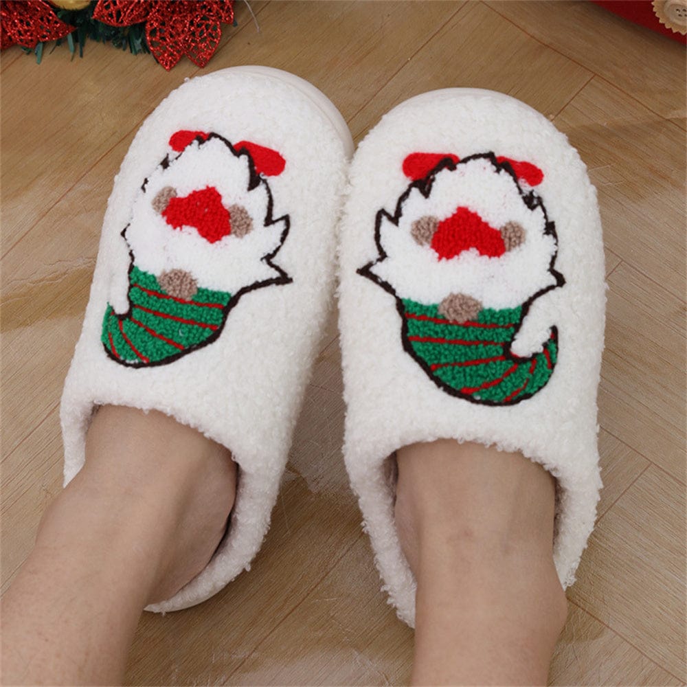 Christmas Slippers Faceless Dwarf Shoes Home Cotton Slippers - Giftlab
