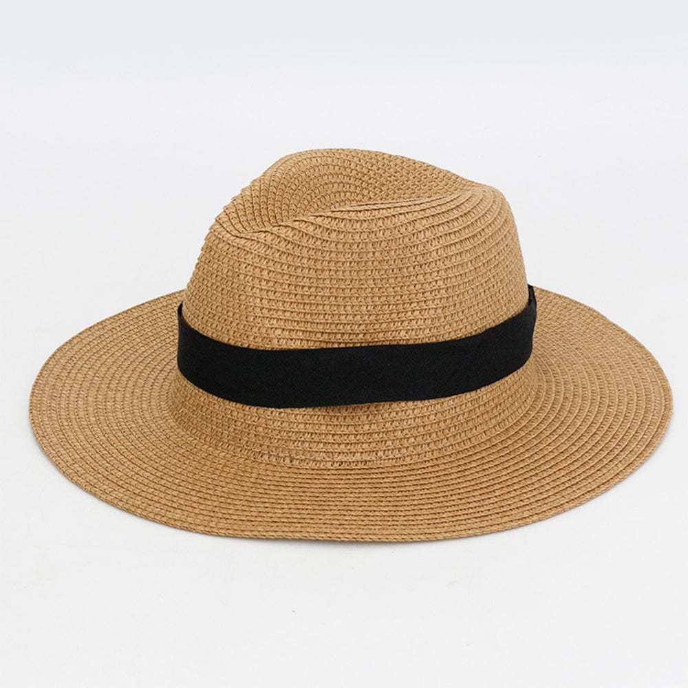 Summer Foldable Straw Hat Beach Hat Breathable Sun Hat - Giftlab