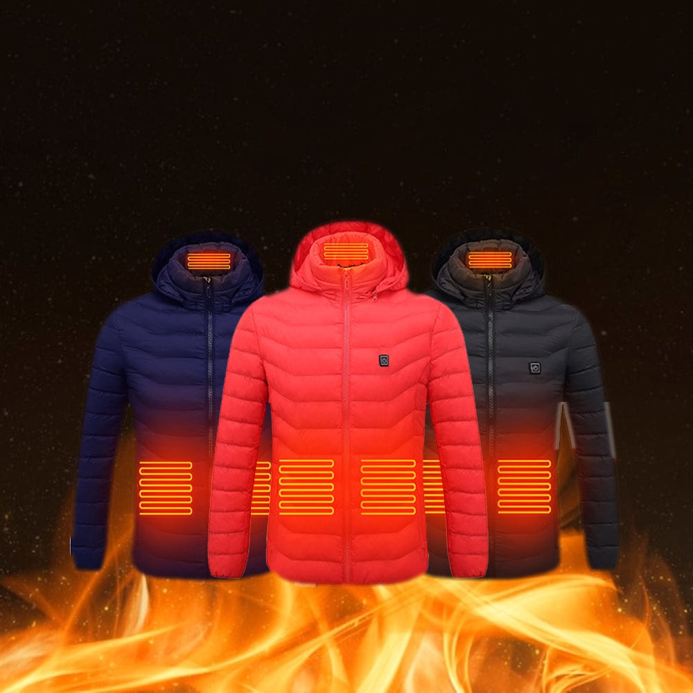 USB Heated Jacket Winter Outdoor Electric Heating Coat - Giftlab