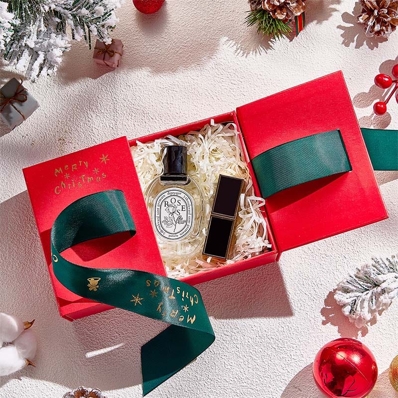 Christmas Gifts Box with Ribbon- Small Sizes 19x13x6cm - Giftlab