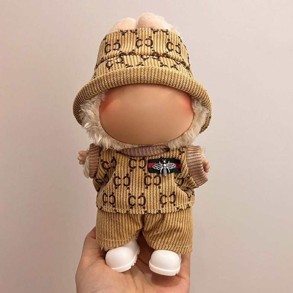 17cm Labu Doll Clothes Handsome Boy Style Outfit Fits Gen 1/2/3 (Doll Not Included)