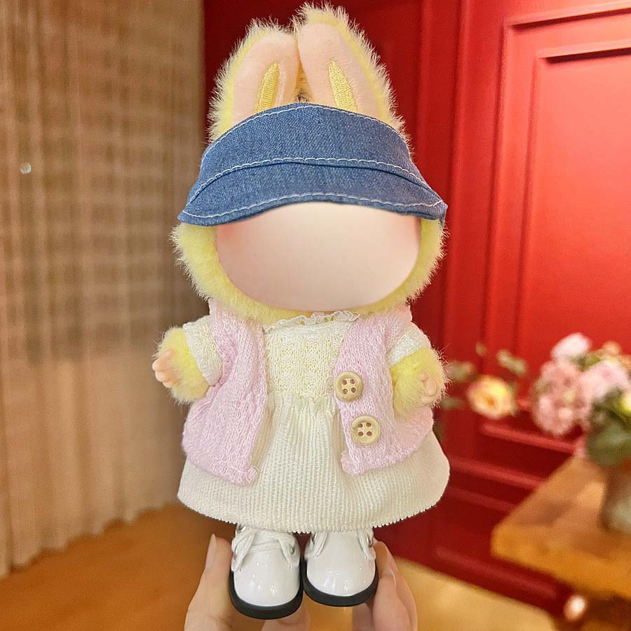 17cm Labu Doll Clothes Golf Style Outfit Fits Gen 1/2/3 (Doll Not Included)
