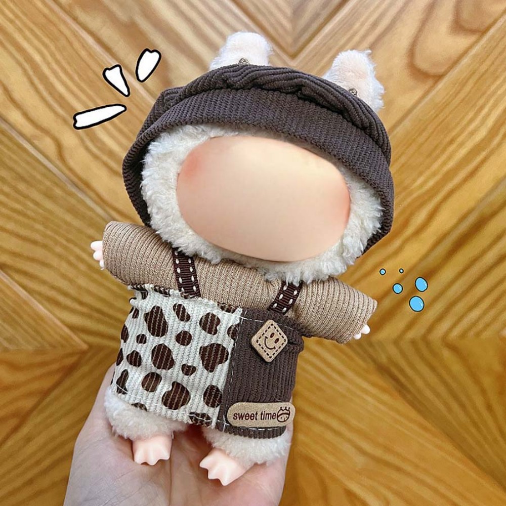 17cm Labu Doll Clothes Chocolate Sister Style Outfit Fits Gen 1/2/3 (Doll Not Included)