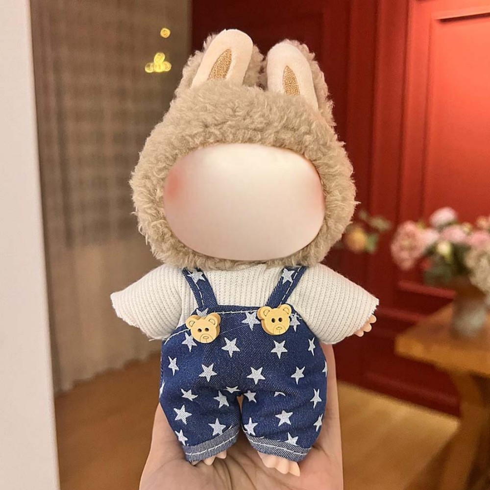 17cm Labu Doll Clothes Basic Star Style Outfit Fits Gen 1/2/3 (Doll Not Included)