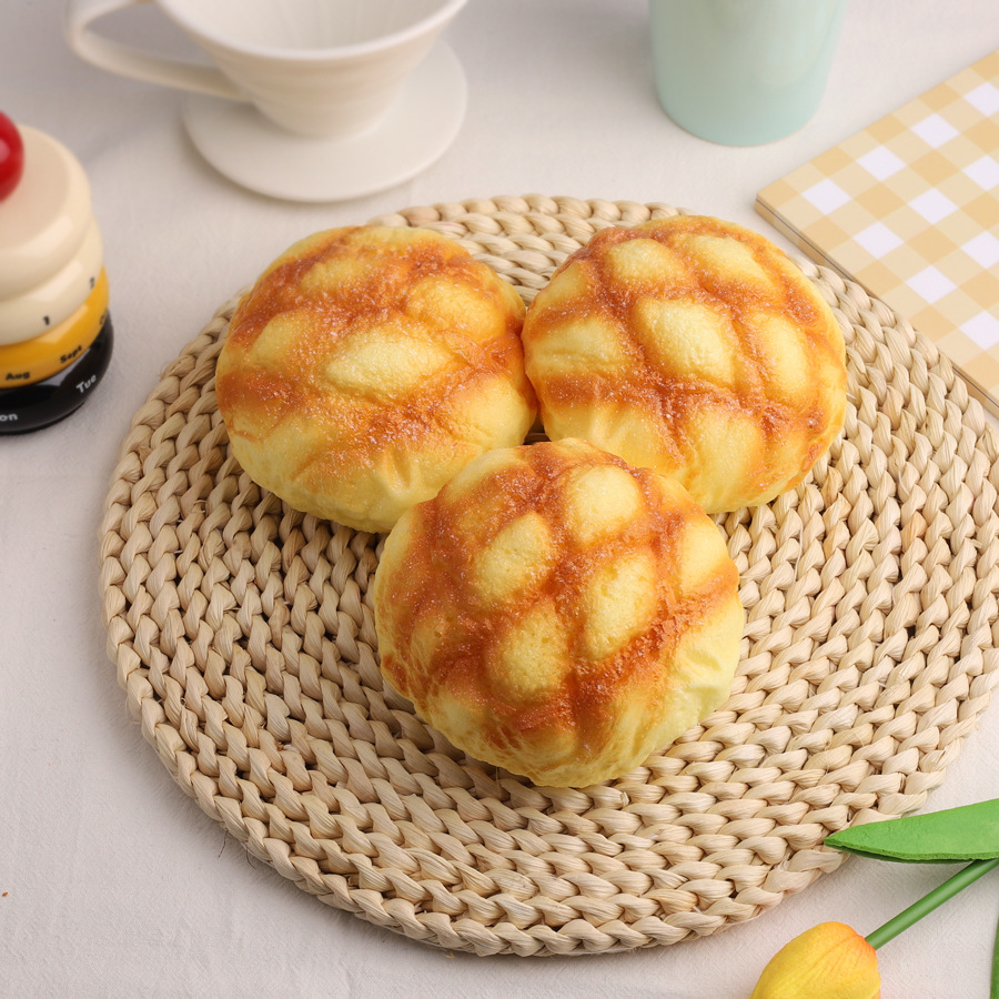 Pineapple Bun Squishy Slow Rebound Stress Relief Toy with Fragrance(1 PC) - MyFaceBoxer