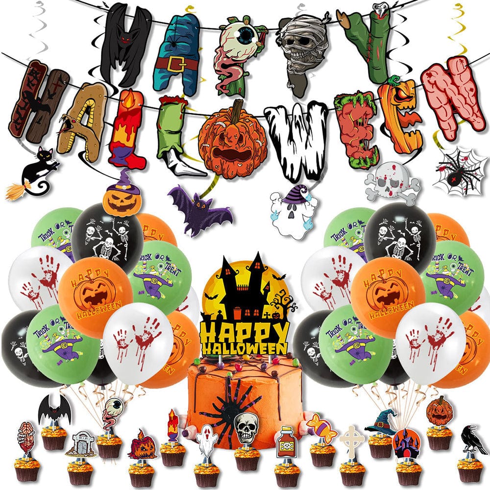 Halloween Balloon Kit for Halloween Party Gifts Decorations Supplies - Giftlab