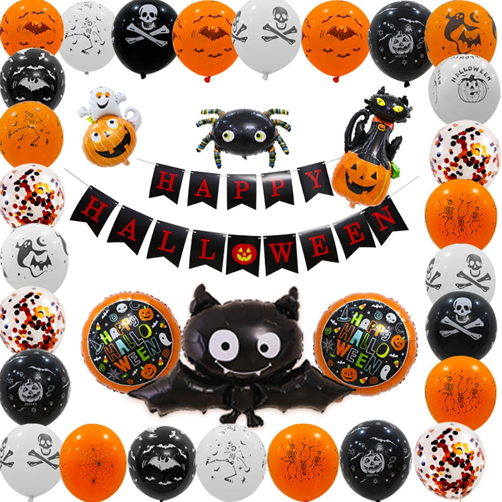 Halloween Balloon Kit for Halloween Day Party Decorations Supplies - Giftlab