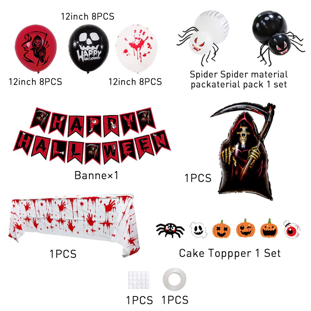 Halloween Balloon Kit Halloween Gifts  Decorations Kit for Indoor or Outdoor - Giftlab