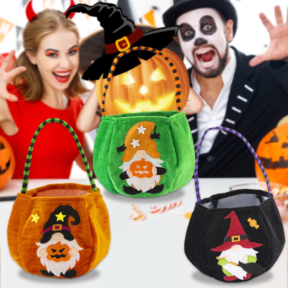 Halloween Trick or Treat Bags Halloween Candy Basket Gift for Halloween Party Supplies - Giftlab
