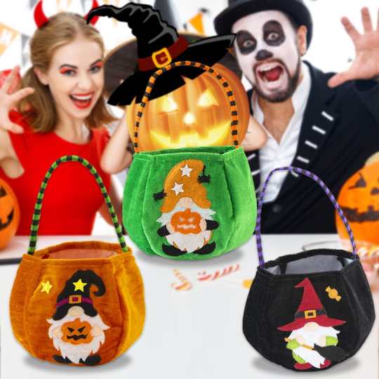 Halloween Trick or Treat Bags Halloween Candy Basket Gift for Halloween Party Supplies