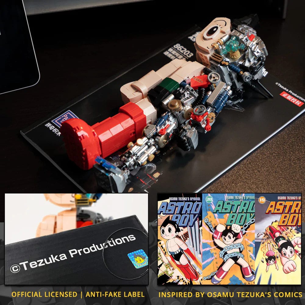 Pantasy Astro Boy Building Kit Cool Building Sets Birthday Present for Teens - Giftlab